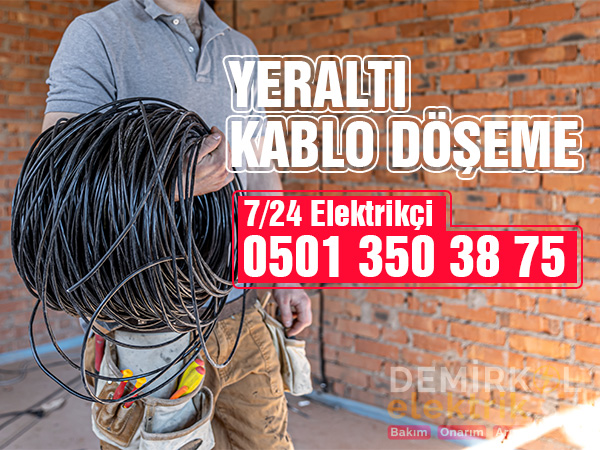 Yeraltı Kablo Döşeme
